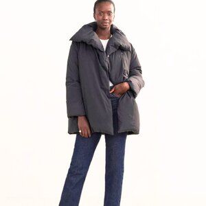 Jenni Kayne Apres Coat in Black -Size Large NWT